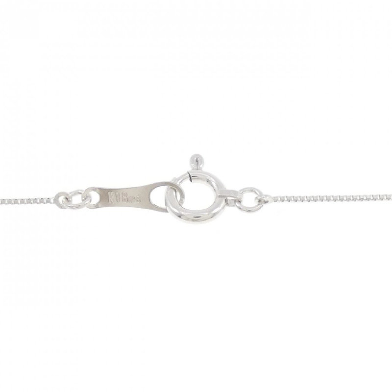 K18WG Dây chuyền hình trái tim kim cương 0.03CT - Hàng hiệu Chính hãng 859443