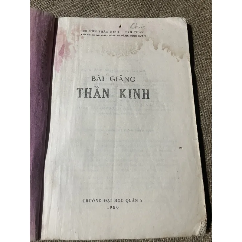 Bài giảng thần kinh - 1980 - khổ lớn  750170