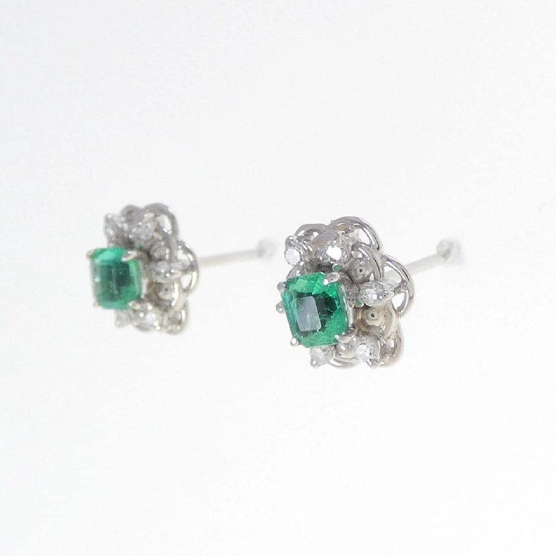 PT900 Bông tai Ngọc lục bảo 0.40CT - Hàng hiệu Chính hãng 869276