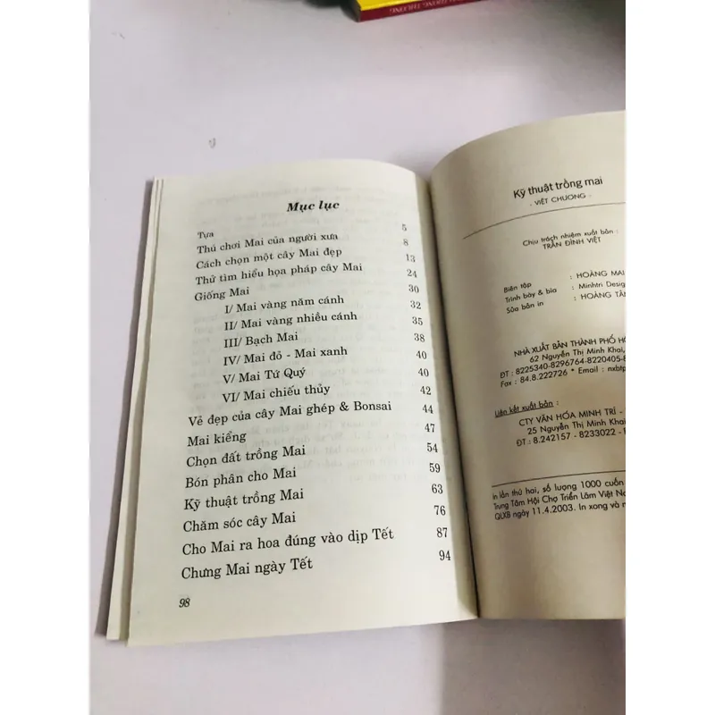 KỸ THUẬT TRỒNG MAI  594922