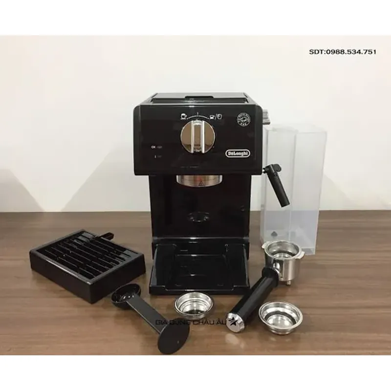 ☕ Máy pha cà phê De’Longhi ECP31.21 – Pha Espresso chuẩn Ý, crema dày mịn tại nhà! 730805