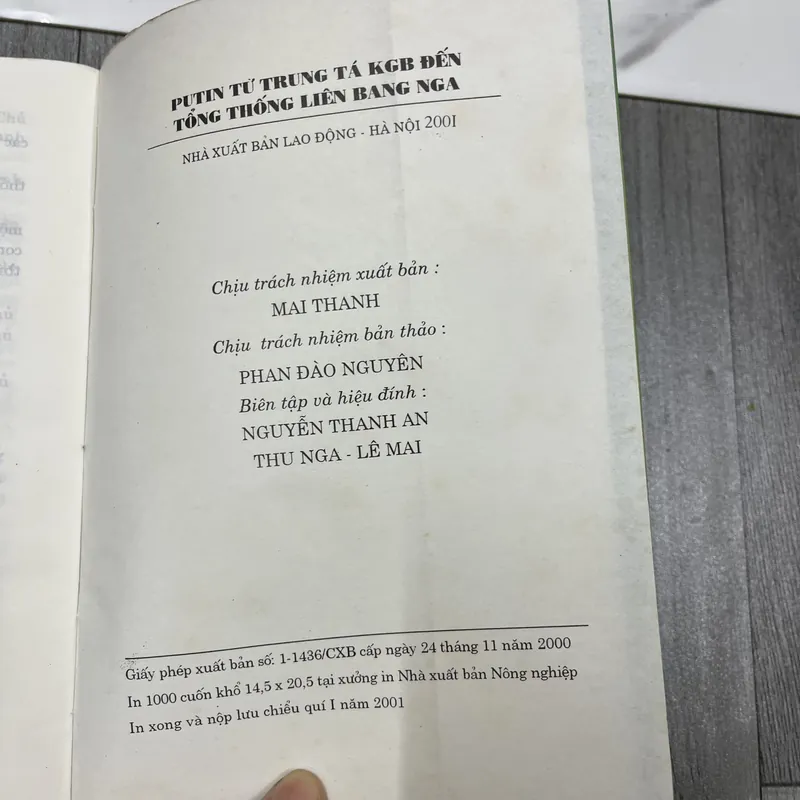 Putin từ trung tá KGB đến tổng thống liên bang nga. 6a5 737287