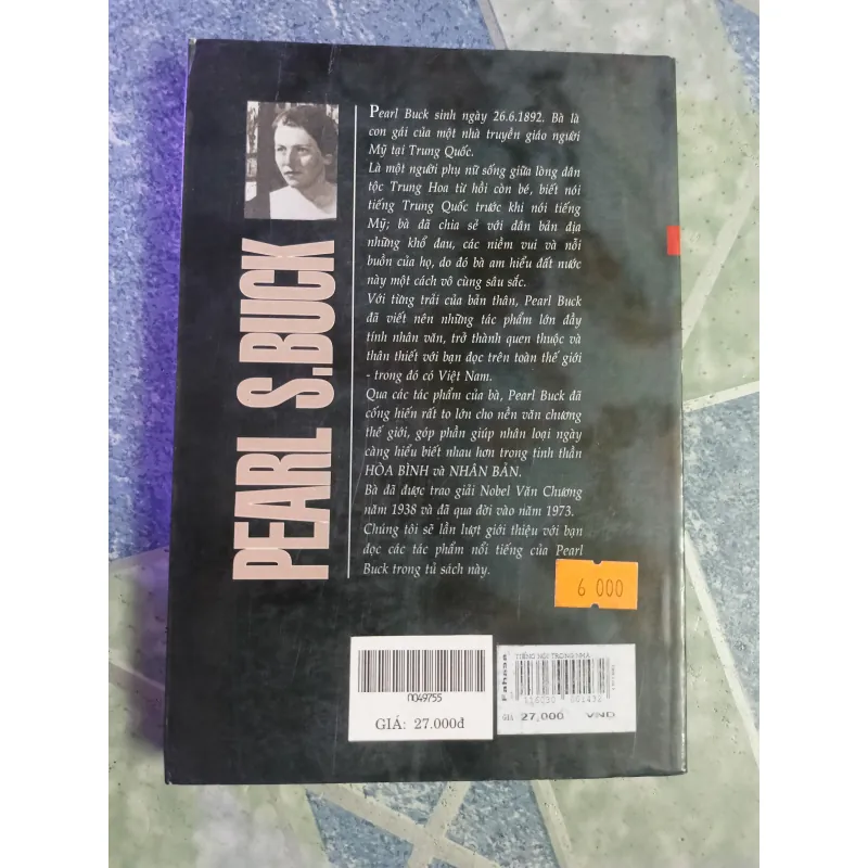 Tiếng nói trong nhà ( Giải Nobel văn chương năm 1938) - Pearl S.Buck 586950