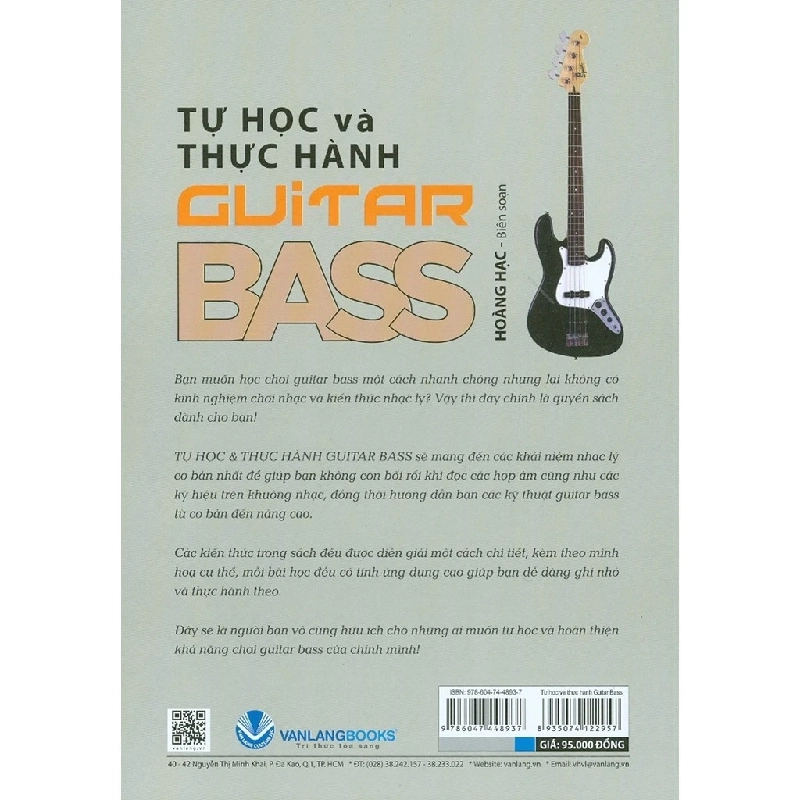 Tự Học Và Thực Hành Guitar Bass - Hoàng Hạc 281307