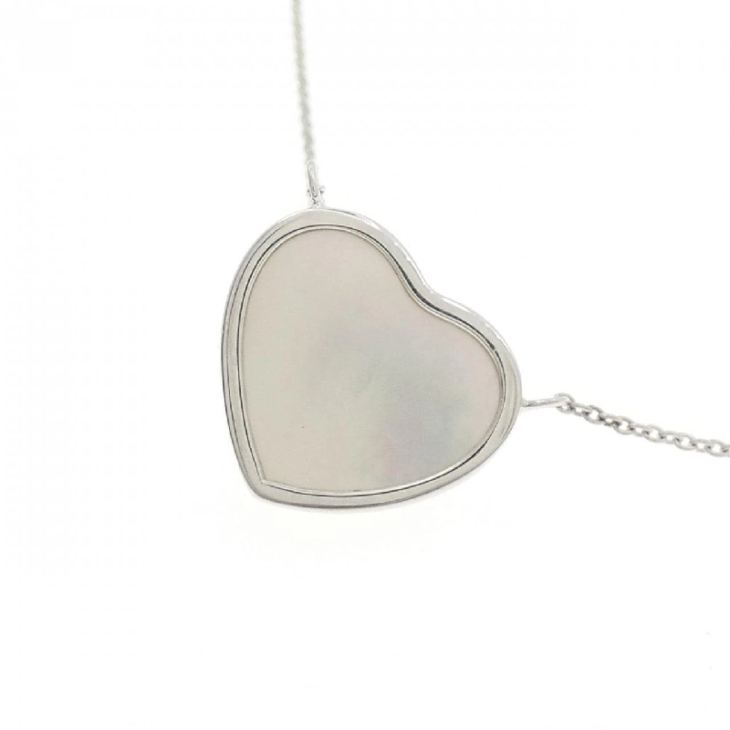 K18WG Dây chuyền trái tim ngọc trai Mabe - Hàng hiệu Chính hãng 858192