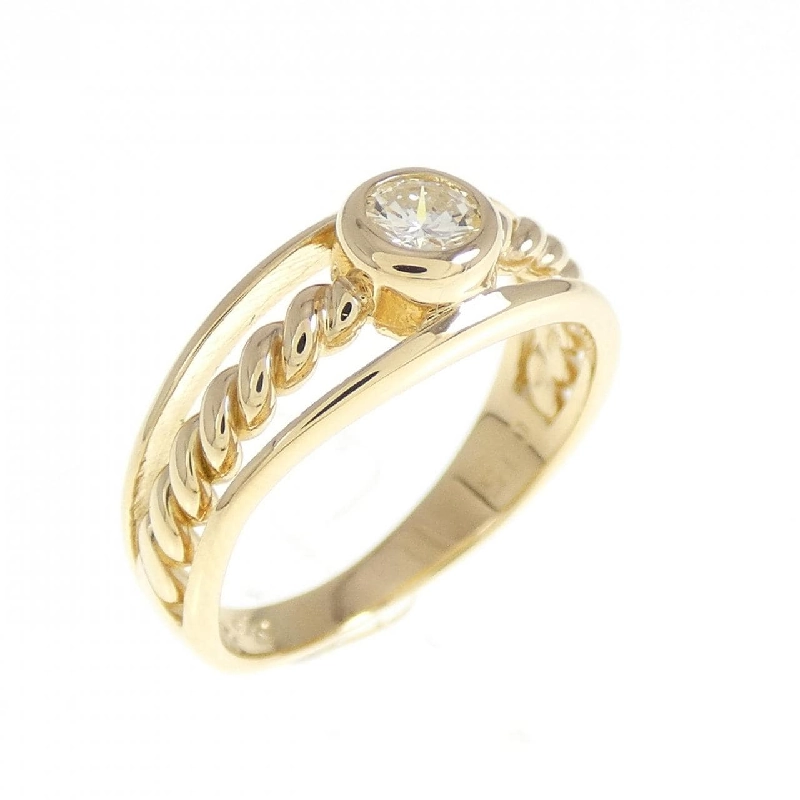 Nhẫn nhẫn hồng kim cương K18YG 0.15CT 670476