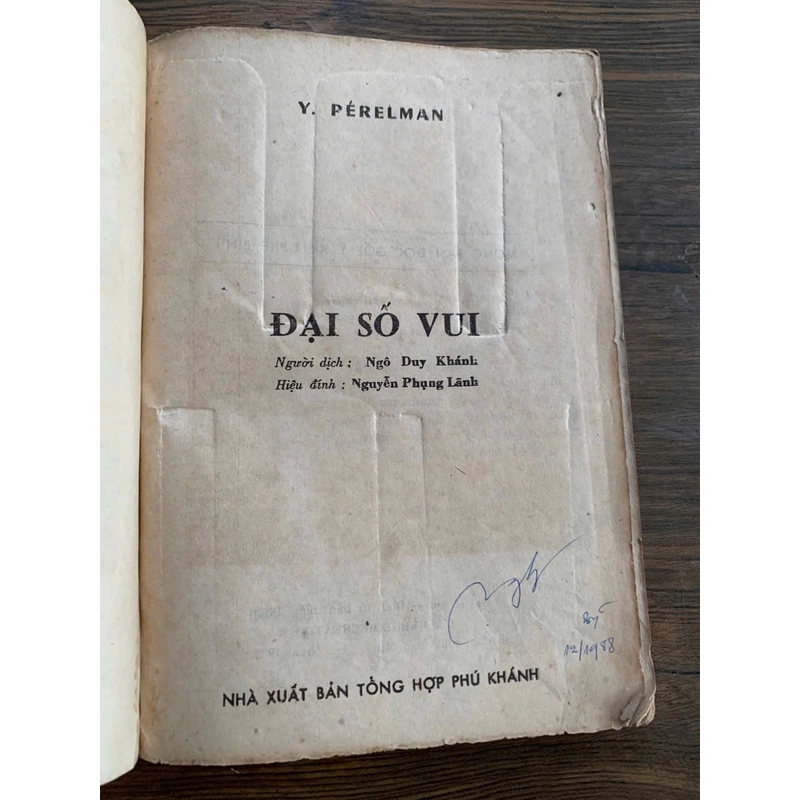Đại số vui ; 1988 529532