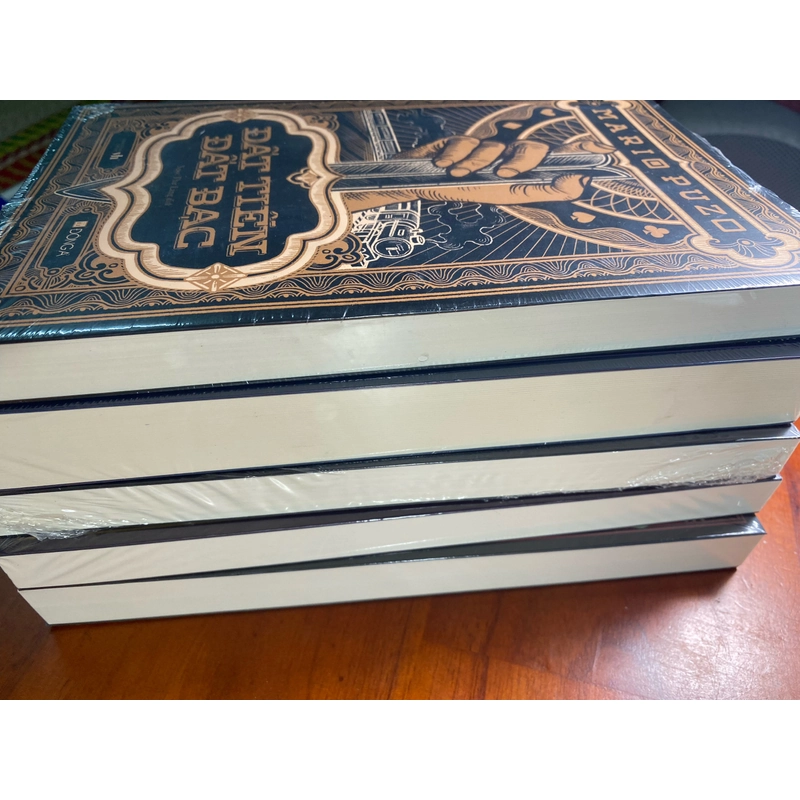 Combo 5 quyển Mario Puzo nguyên seal 479668
