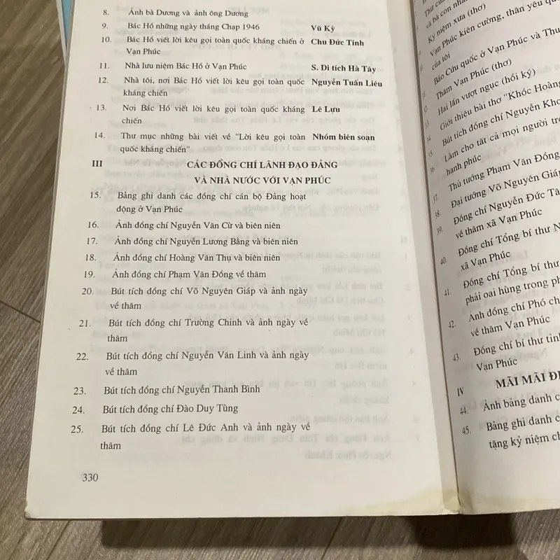 VẠN PHÚC, XƯA VÀ NAY  (XB 2001) 575543
