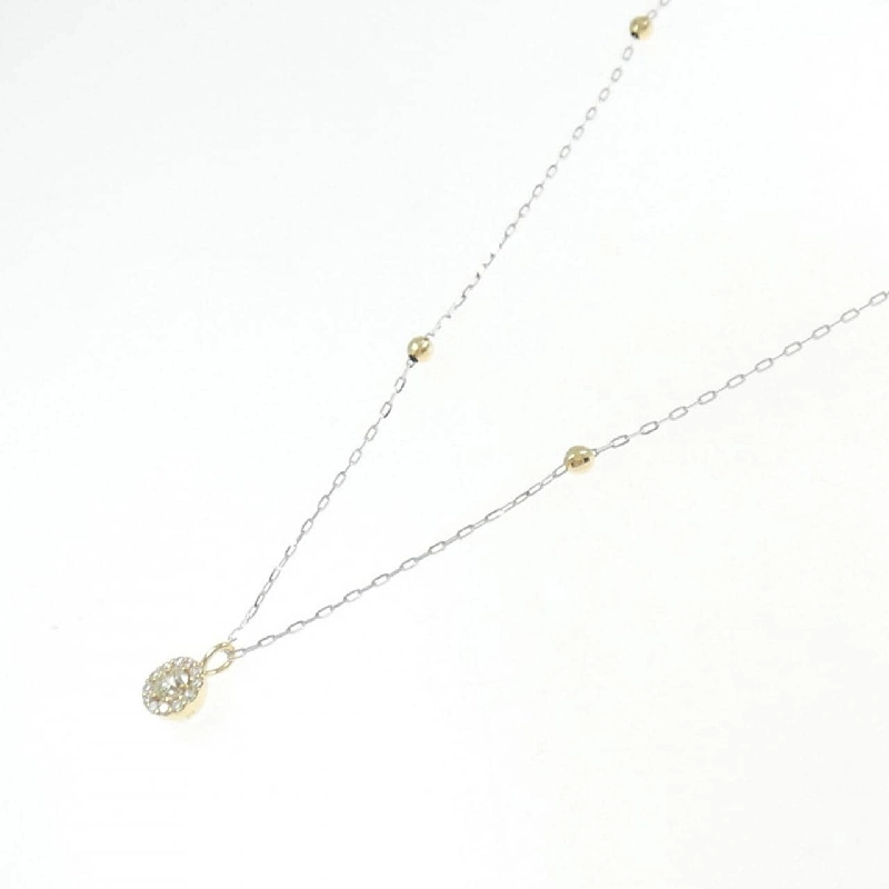 Dây chuyền kim cương K18YG/K18WG 0.250CT - Hàng hiệu Chính hãng 848908