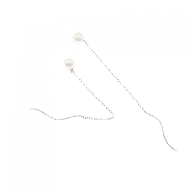 K18WG Bông tai ngọc trai Akoya 4.8mm - Hàng hiệu Chính hãng 870858