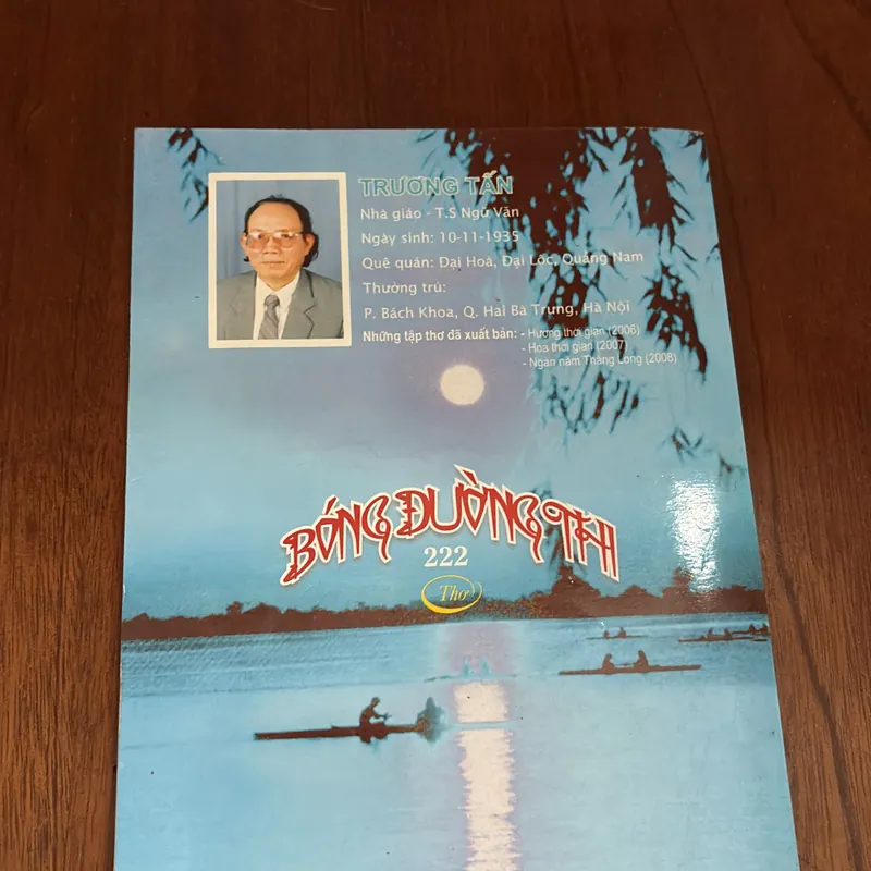 [Chữ Ký Tác Giả] - II Thơ: Bóng Đường Thi (222) - Trương Tấn - 2009 591171