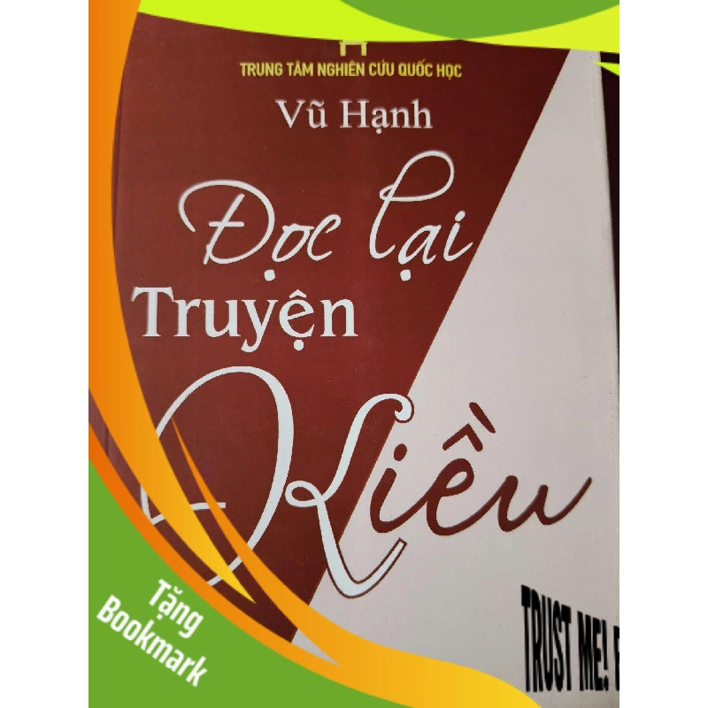 (TẶNG BOOKMARK) ĐỌC LẠI TRUYỆN KIỀU - VŨ HẠNH -  2015 - 179 trang RBK2308 VĂN HỌC 943252
