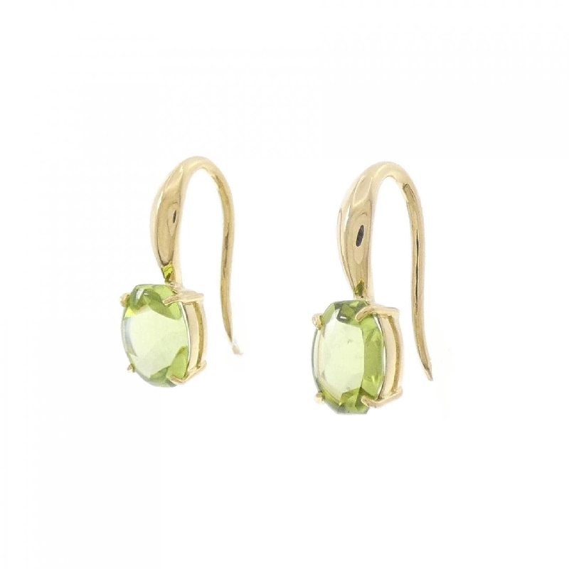 K18YG Peridot Bông tai 2.02CT - Hàng hiệu Chính hãng 870718