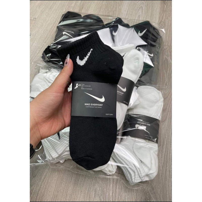 Combo 2 đôi tất vớ cổ ngắn Nike sản xuất tại Việt Nam 183900