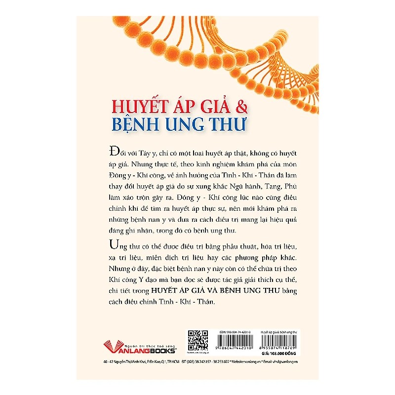 Khí Công Y Đạo - Huyết Áp Giả & Bệnh Ung Thư - Đỗ Đức Ngọc 180684