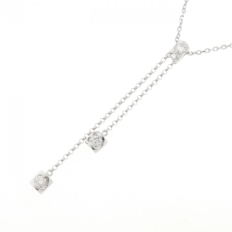 K18WG Dây chuyền kim cương 0.23CT - Hàng hiệu Chính hãng 859224