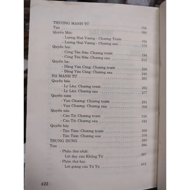 Sách: Tứ Thư - TG: Hoàng Văn Thư (A2) 733558