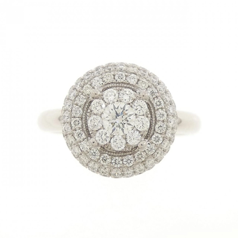 Nhẫn kim cương K18WG 0.84CT 670381