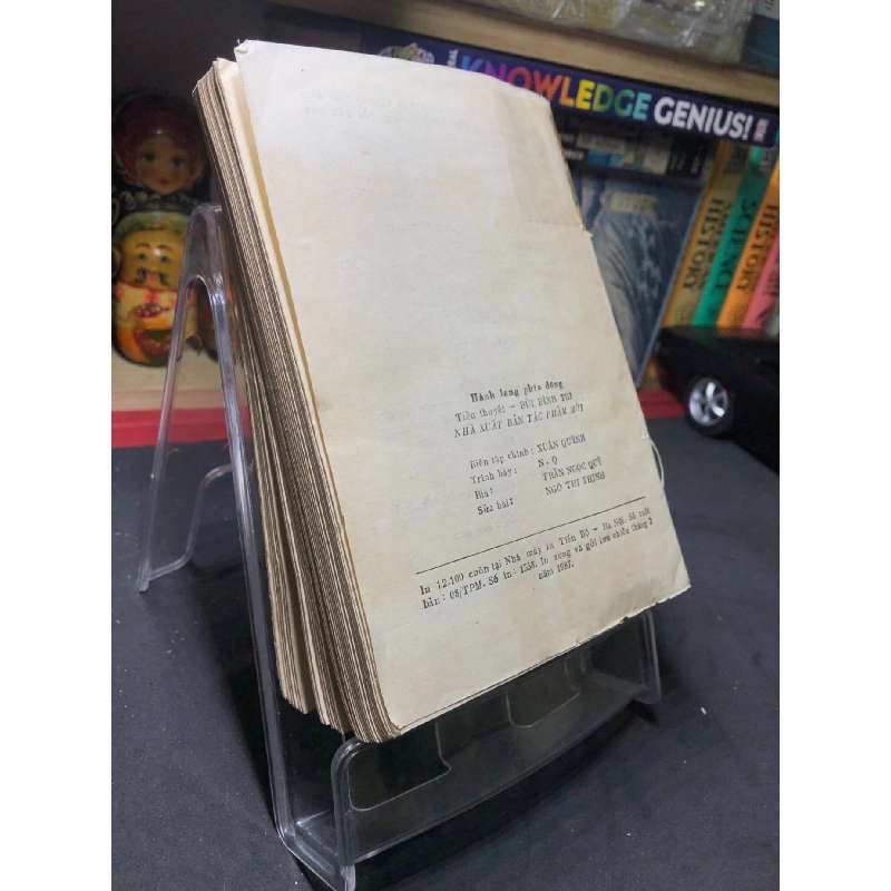 Hanh lang phía đông 1987 mới 50% ố vàng bung gáy Bùi Bình HPB0906 SÁCH VĂN HỌC 914985