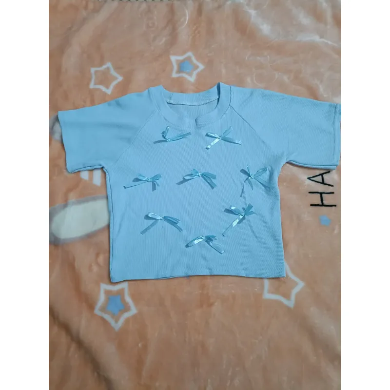 Áo thun nữ xanh da trời (tặng kèm đơn hàng đầu tiên) 1013563