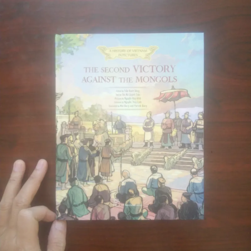 [Sách Tranh Màu] Lần 2 Thắng Giặc Nguyên Mông - The Second Victory Against The Mongols  972861