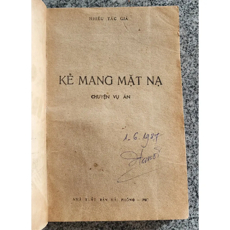 Chuyện vụ án - KẺ MANG MẶT NẠ 706862