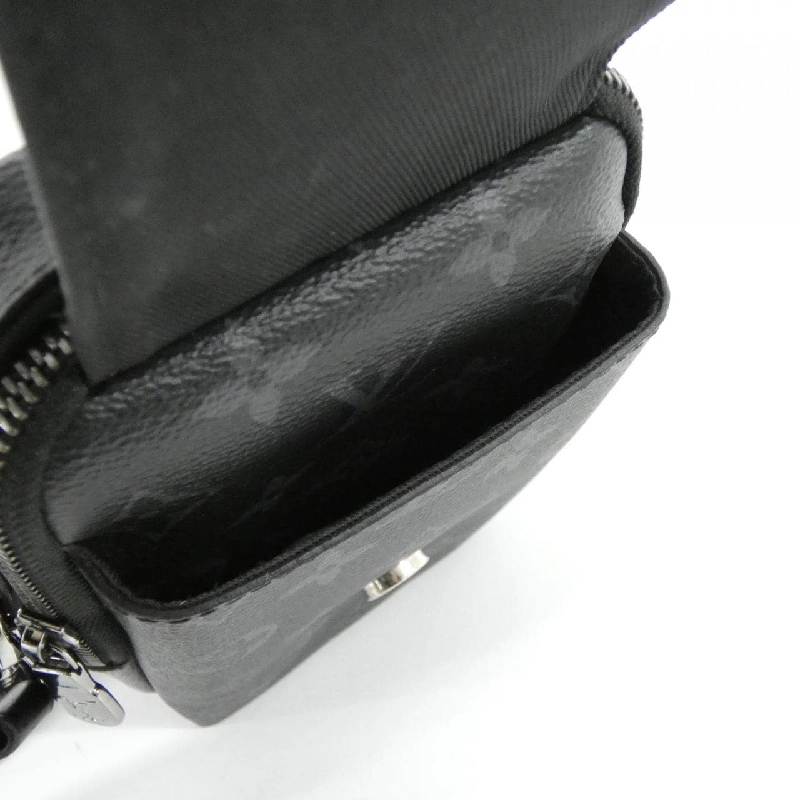 Túi đeo chéo Louis Vuitton Monogram Eclipse Reverse Double Phone Pouch M81321 - Hàng hiệu Authentic 802364