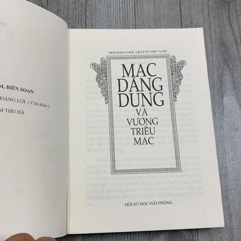 Mạc đăng dung và vương triều mạc. 3b2 777820