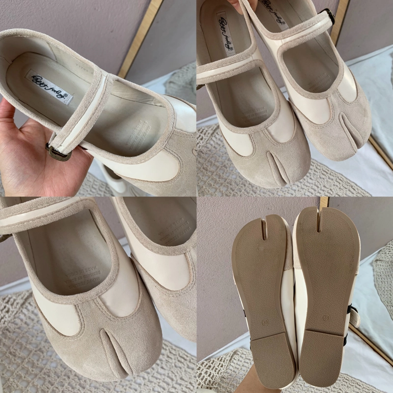 [New] Giày kiểu tabi Happy Feeling - size 38 - trắng  500265