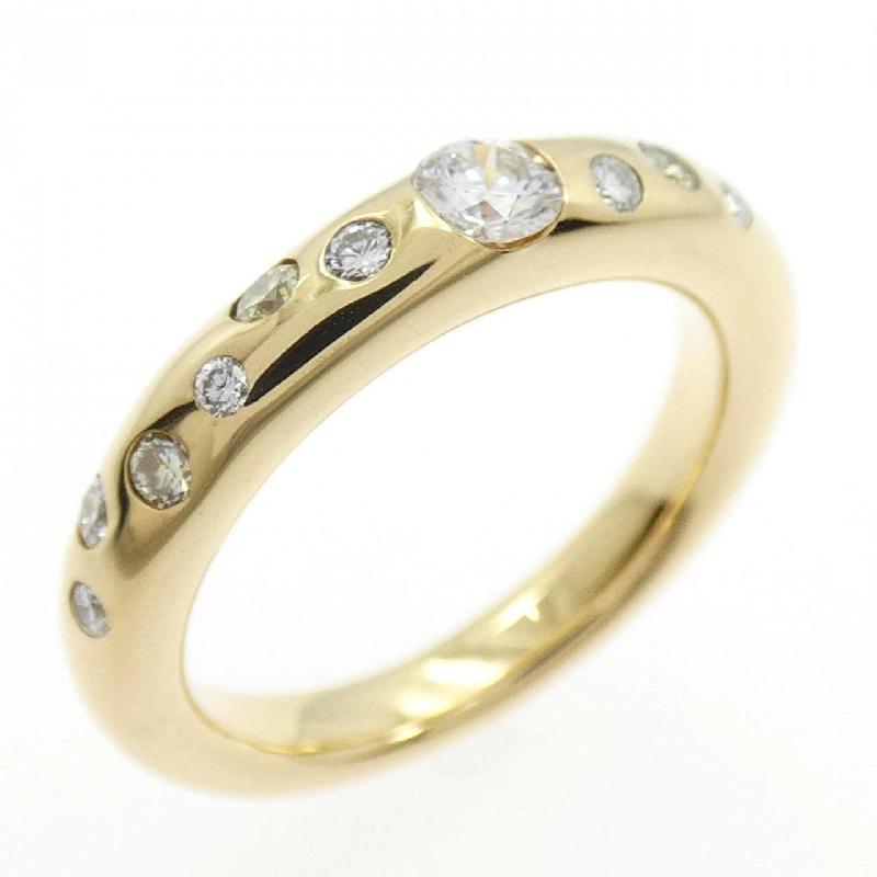 Nhẫn kim cương K18YG 0.157CT - Hàng hiệu Authentic 852086