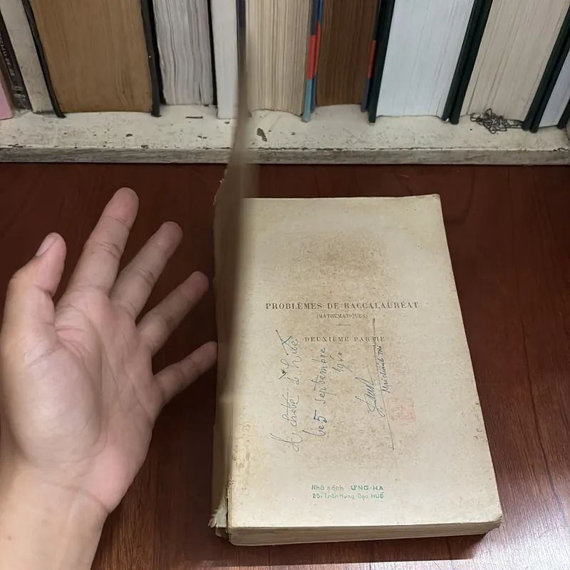 II Sách Xưa: PROBLÈMES DE BACCALAURÉAT (MATHÉMATIQUES) - DEUXIÈME PARTIE - G. MOREL - 1958 591426