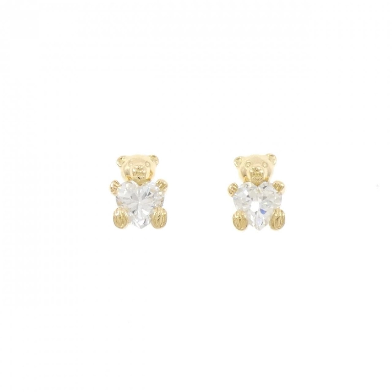 Bông tai Cubic Bear Star Jewelry - Hàng hiệu Chính hãng 843842