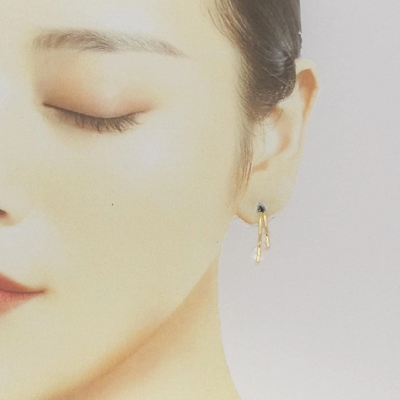 K18YG Bông tai ngọc trai Akoya - Hàng hiệu Authentic 866188