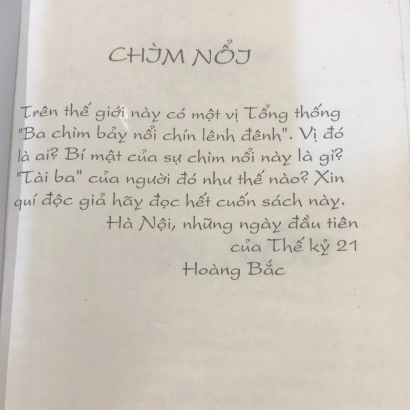Chìm Nổi (XB 2001) 476804