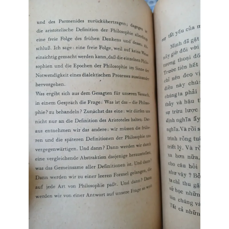 TRIẾT LÝ LÀ GÌ? - MARTIN HEIDEGGER (Bản dịch của Phạm Công Thiện) 758539