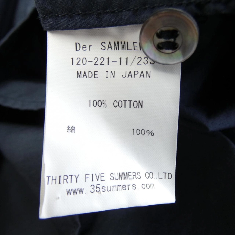 Áo sơ mi DER SAMMLER SOLO 120-221-11 - Hàng hiệu Authentic 889634