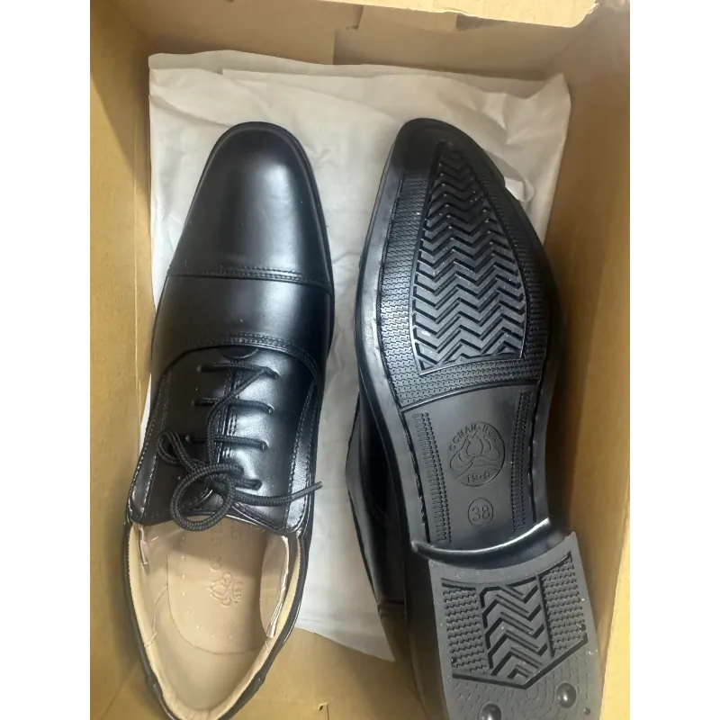 Giày Formal Nam Da Bóng Màu Đen Size 38 Chính Hãng 776250