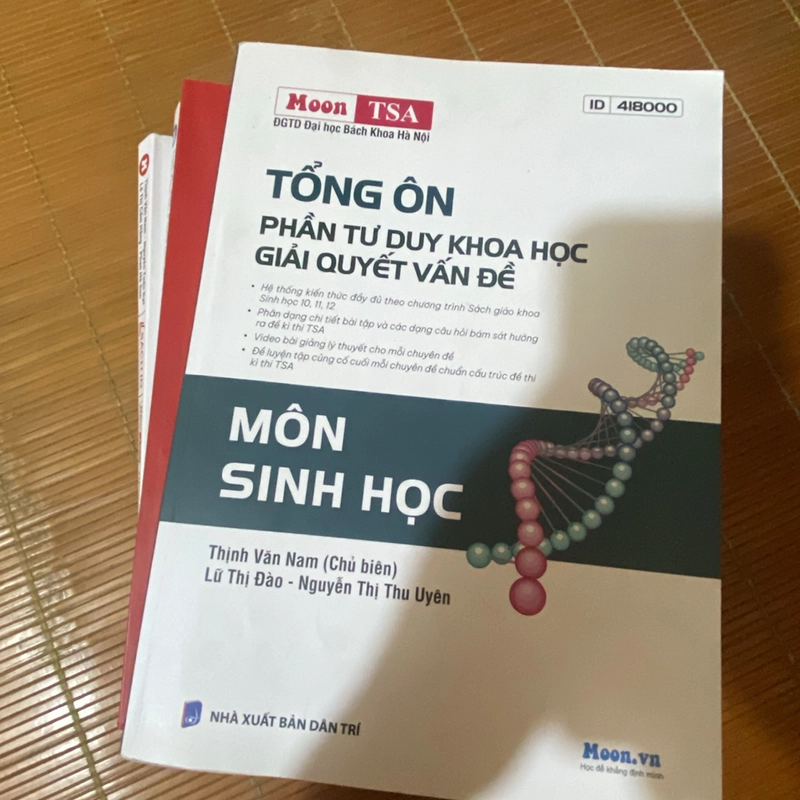 Combo luyện thi Đánh giá tư duy TSA của moon book (có lời giải, video chữa chi tiết) 447201