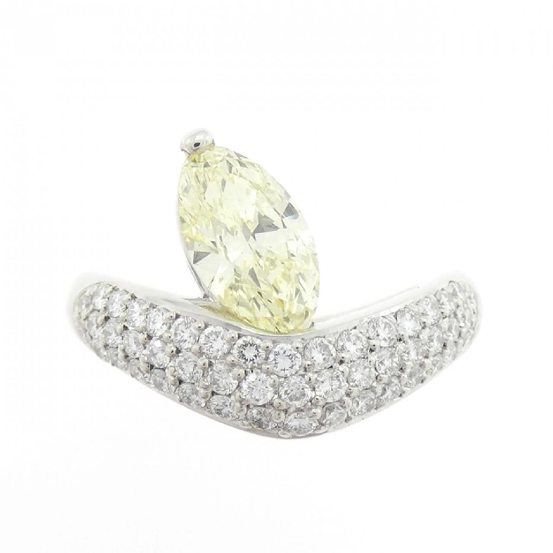 Nhẫn kim cương PT900 1.081CT FLY I1 cắt Marquise - Hàng hiệu Chính hãng 871406