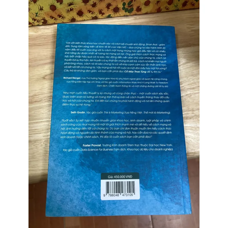 Cổ Máy Thao Túng - Sinan Aral - Có Chữ Ký Dịch Giả 936256