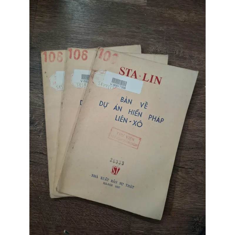 BẢN VỀ DỰ ÁN HIẾN PHÁP LIÊN XÔ -  Stalin 718461