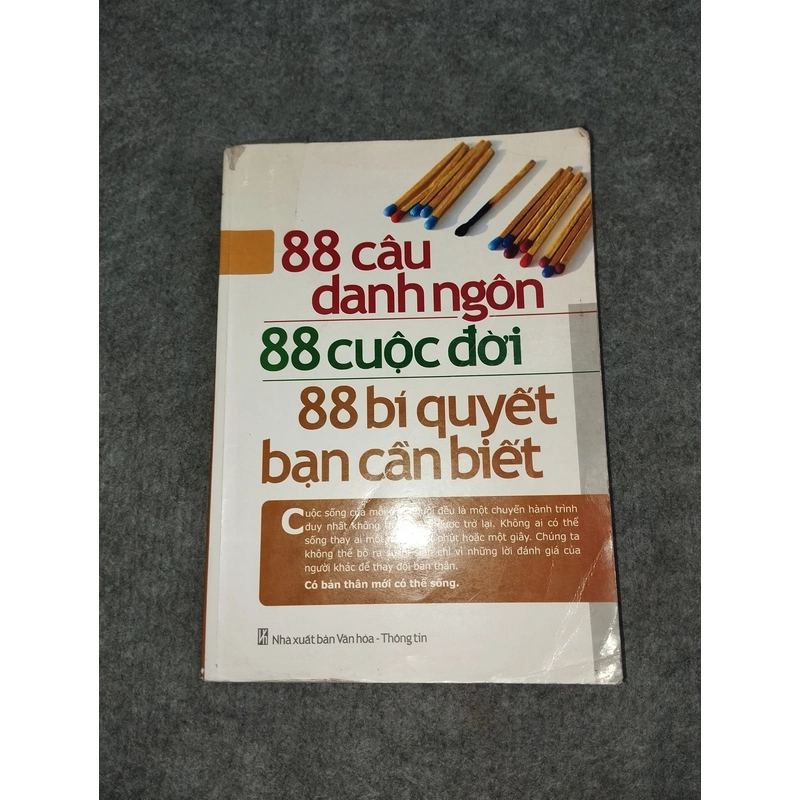 88 CÂU DANH NGÔN, 88 CUỘC ĐỜI, 88 BÍ QUYẾT BẠN CẦN BIẾT 538167