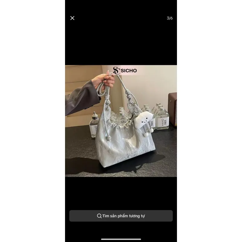Shicho túi đeo chéo và đeo vai tặng kèm móc treo 974855