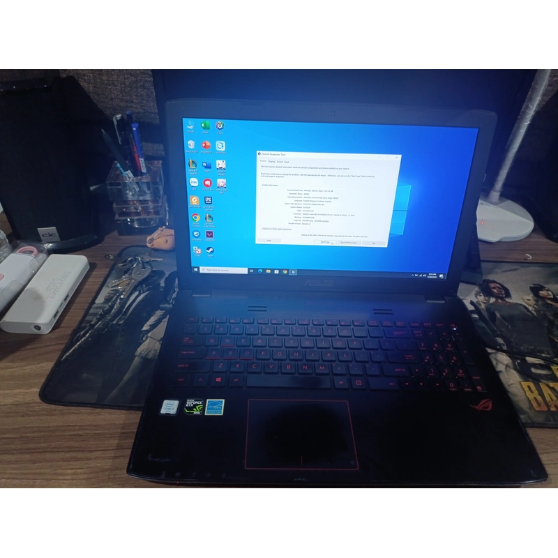 ASUS GL552VX chính hãng đã qua sử dụng chai pin và hỏng card đồ hoạ rời 519601