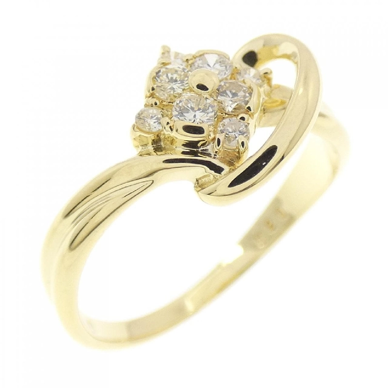 Nhẫn kim cương K18YG 0.20CT 668509