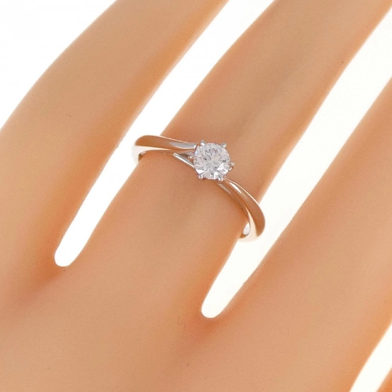 Nhẫn PT Kim Cương 0.241CT D VS1 3EXT H＆C - Hàng hiệu Chính hãng 872929