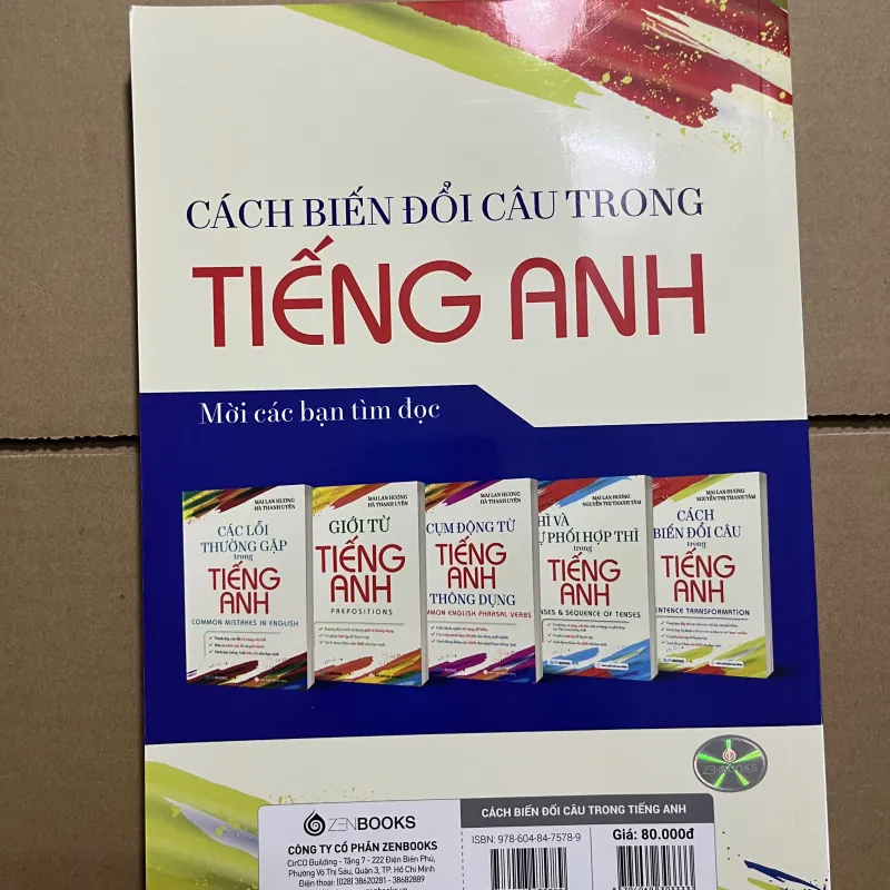 Cách biến đổi câu trong tiếng anh 970123