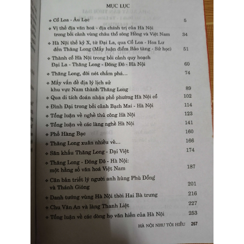 Hà Nội như tôi hiểu - 2009 - 266 trang LỊCH SỬ - CHÍNH TRỊ - TRIẾT HỌC ANTQ1301 762975