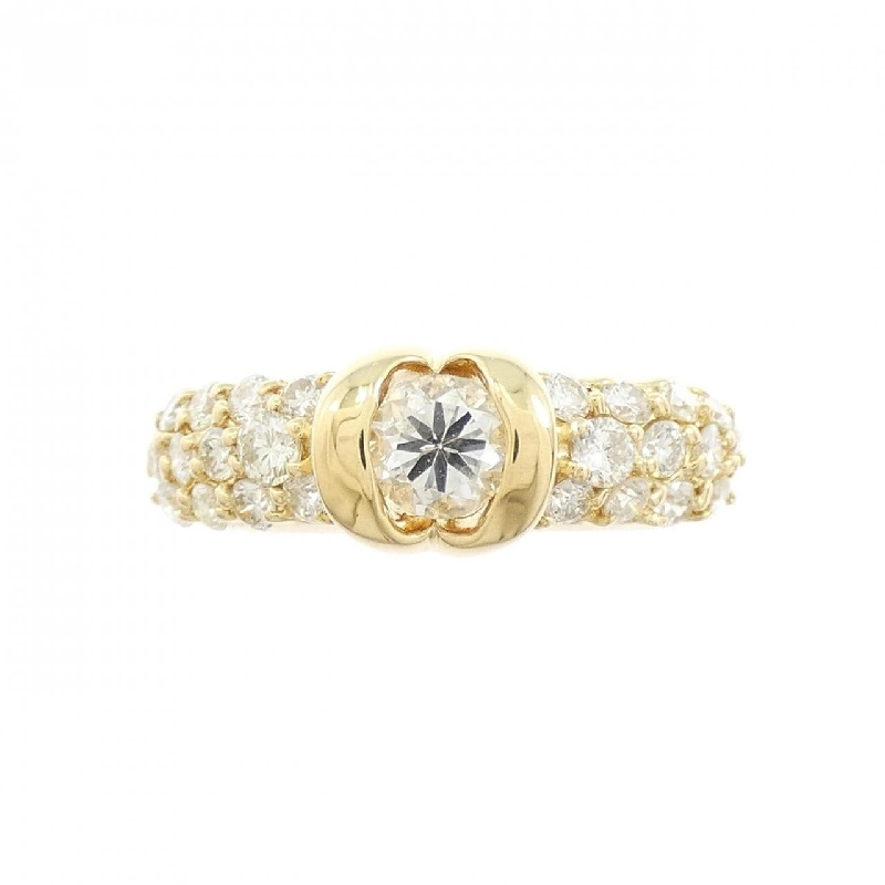 Nhẫn kim cương K18YG 0.33CT - Hàng hiệu chính hãng 851311